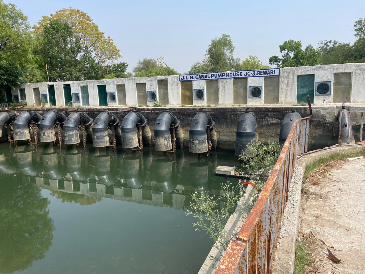 Analysis of water quality supplied to Rewari through Jawahar canal